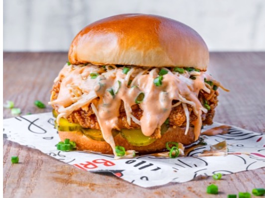 Chicken Sauce Burger