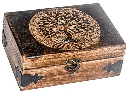 Ornate Storage Box - Tea Storage